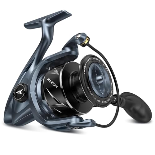 KastKing ReKon Saltwater Spinning Fishing Reel – Up to 55LBs Max Drag Big Game Fishing Reel - Innovative NyliTech Body- Water Resistant - MaxiDur 5+1+1 Corrosion-Resistance Bearing System