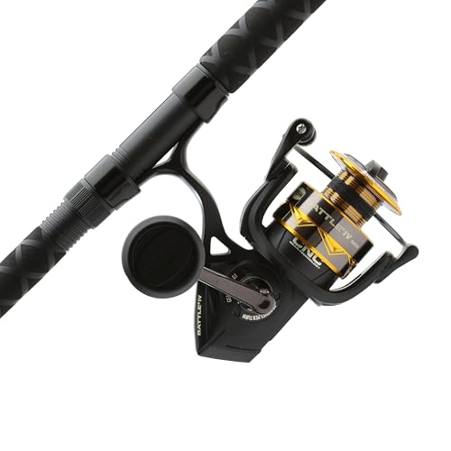 Penn Battle IV Spinning Reel and Fishing Rod Combo