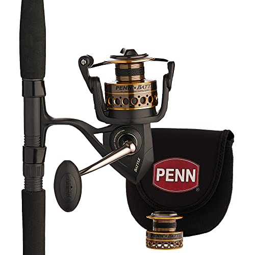 Penn Battle Spinning Reel and Fishing Rod Combo