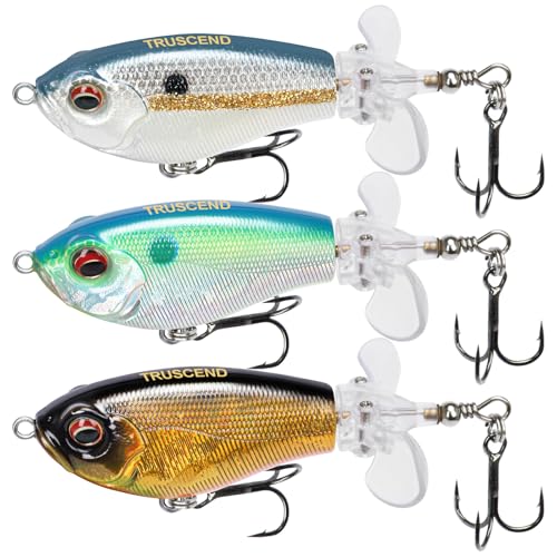 TRUSCEND Popobait Easy Catch Fishing Lures with BKK Hooks, Instant Sta — Design and materials in detail